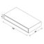 Top Light - LED Vonkajšie nástenné svietidlo LED/12W/230V IP65 čierna