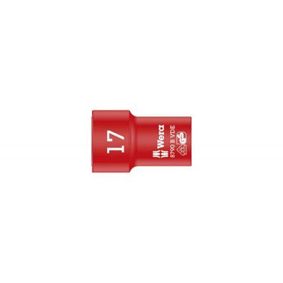 Wera 004961 Nástrčné hlavice 3/8" 6-stranné 17 mm typ 8790 B Zyklop VDE