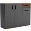 Komoda Justus 07 Anthracite/ Old Style