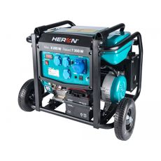 Elektrocentrála benzínová 17HP/8,2kW, podvozok, elektrický štart