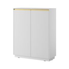 Piaski Komoda Royal II 104 cm KW bílá/zlatá