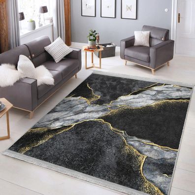 Čierny koberec 80x150 cm - Mila Home