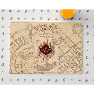 Detské prostírání Harry Potter Marauders Map, 42 x 30 cm