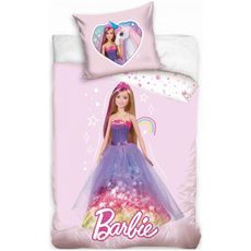 Obliečky do detskej postieľky Barbie princezná - 100% bavlna Renforcé - 100 x 135 cm + 40 x 60 cm