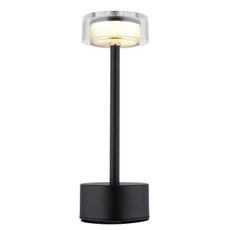 Globo 21026S - LED Stm. stolná lampa SHIRA LED/2,5W/3,7V 2700/4000/6500K čierna