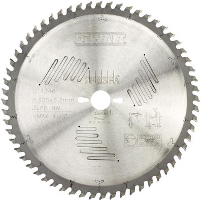 Pílový kotúč DeWALT DT4346 TRESPA, 305 x 30 mm, 60 zubov