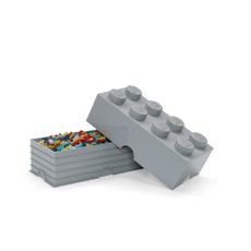 Sivý úložný box LEGO®