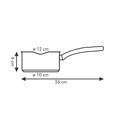 Rajnica PRESTO s lievikom ø 12 cm, 0.5 l