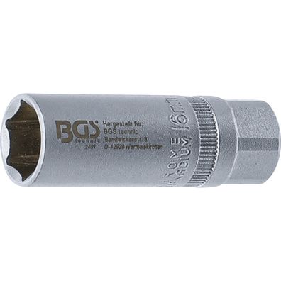 Nástrčná hlavica na zapaľovacie sviečky, šesťhranná | 12,5 mm (1/2") | 16 mm, BGS 2401