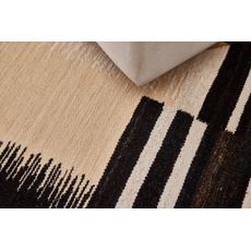 Diamond Carpets India , Ručne viazaný kusový koberec Duskwood DESP P110 Coffee Mix, 140x200, hnedá, obývacia izba