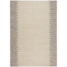 Flair Rugs koberce Ručne tkaný kusový koberec Minerals Border Natural - 160x230 cm