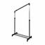Compactor Stojan na šaty pod schody Stairs Black, 91,5 x 45 x 102-170 cm