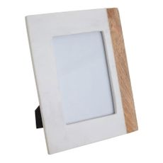 Kamenný rámček v bielo-prírodnej farbe 20x25 cm Sena – Premier Housewares