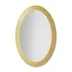 Zrkadlo Balde Oval Gold 45 x 65 cm