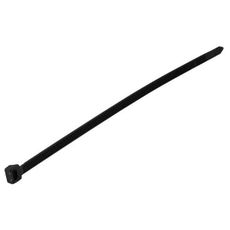 Plastové sťahovacie pásky 2,5x100mm 100ks čierna