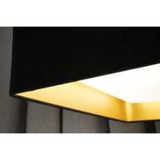 Brilagi - LED Stmievateľné svietidlo VELVET SQUARE LED/24W/230V + DO čierna