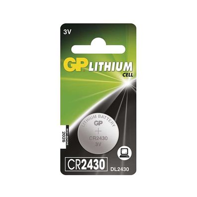 Lithiová batéria gombíková CR2430 GP LITHIUM 3V/300 mAh