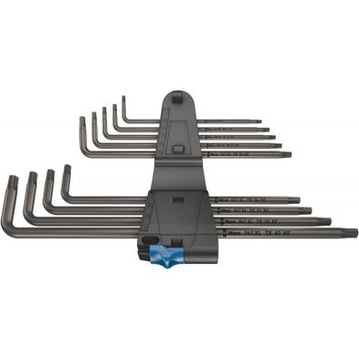 Wera 024450 Nástrčné kľúče 967/9 Torx XL HF 1. Sada 9 dlhých kľúčov s funkciou držania