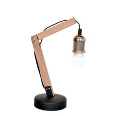 P & B STOLNÁ LAMPA, E27, 16/13/38,5 cm