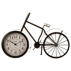 ATMOSPHERA Stolné hodiny Bike, čierna
