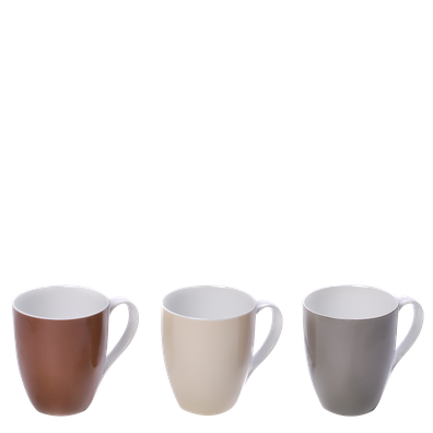 Šálka set 3 ks 320 ml - Basic - 490821