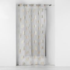 Záclona v béžovej a zlatej farbe 140x280 cm Sunny – douceur d'intérieur