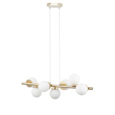 Luster na lanku AVOLA 7xG9/12W/230V zlatá