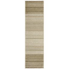 Flair Rugs koberce Behúň Verve Elton Stripe Green - 60x240 cm