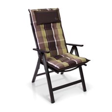 Blumfeldt Sylt, čalúnená podložka, podložka na stoličku, podložka na vyššie polohovacie kreslo, vankúš, polyester, 50 × 120 × 9 cm