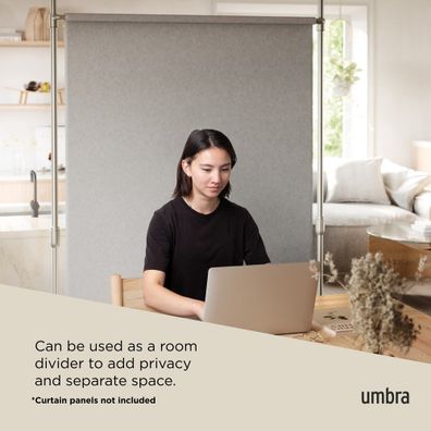 Oceľový deliaci rám na záves v striebornej farbe Anywhere – Umbra