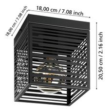 Eglo 900355 - Stropné svietidlo PIEDRITAS 1xE27/40W/230V