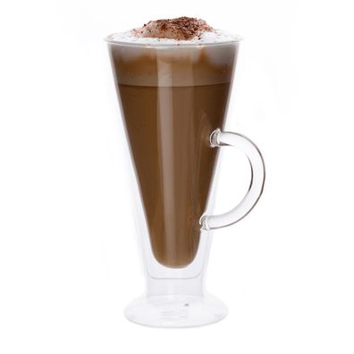 KONDELA Hotcolder Typ 30 termo pohár na kávu (2 ks) 200 ml priehľadná