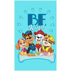 Detský uterák Tlapková patrola - Paw Patrol - motív Be Kind - 100% bavlna - 30 x 50 cm