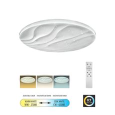 LED Stmievateľné stropné svietidlo LIKA LED/36W/230V 2700-6500K + diaľkové ovládanie