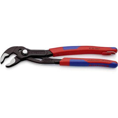Kliešte na rúry Cobra 250 mm. KNIPEX 87 02 250 T dvojvrstvové objímky