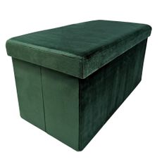 Kontrast Skládací taburet PERFECT DUO 60x30 cm tmavě zelený