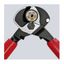 Káblové nožnice 500 mm, VDE 1000 V. KNIPEX 95 17 500 - chrómovanie, VDE izolácia ponorením