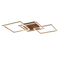 REALITY LED stropné svietidlo TRAIL 31W 3550lm 3000K kávové 7 x 74 x 35 cm