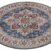 Nouristan - Hanse Home koberce Kusový koberec Asmar 104001 Jeans / Blue kruh - 160x160 (priemer) kruh cm