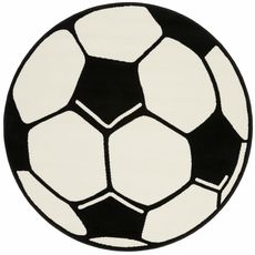 Hanse Home Kusový koberec Prime Pile Fussball 100015 - 150x150 (priemer) kruh cm