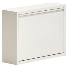 Carryhome VÝKLOPNÁ SKRINKA NA TOPÁNKY, biela, 50/37/15 cm