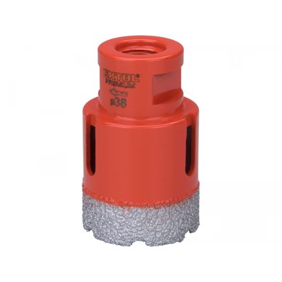 Korunka vykružovacia diamantová, O 38mm, závit M14