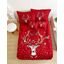 3 dielne 3D obliečky Polycotton Vianočné Red Christmas 200x140cm+90x70cm TiaHome