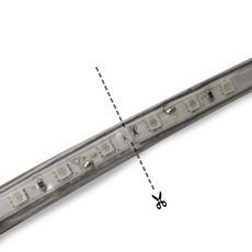 Aigostar - LED vonkajší pás 50m LED/300W/230V modrá IP65
