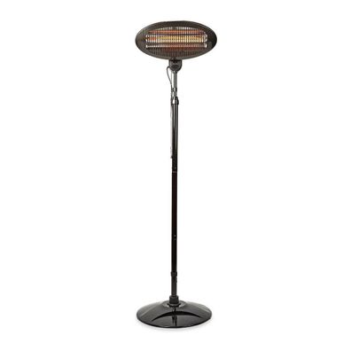 Nedis HTPA120EBK − Vonkajšie vykurovacie teleso 1,9 m 650-1300-2000W/230V IP34