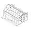 Náhradné zasklenie pre skleník VITAVIA URANUS 6700 PC 4 mm LG2537