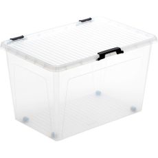 Úložný box s vekom, 52 l