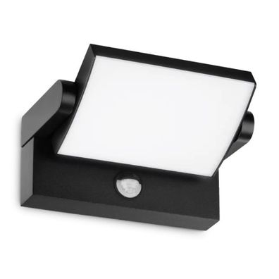 Ideal Lux -LED Vonk. nást. svietidlo so s. SWIPE LED/21W/230V CRI 90 IP54 čierna