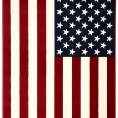 Alfa Carpets  Kusový koberec American flag - 120x170 cm