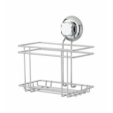 Compactory Polička do kúpeľne bez vŕtania Compactor - Bestlock systém, nosnosť až 6 kg